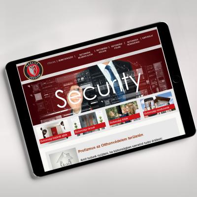 Marcus Security - Weboldal készítés